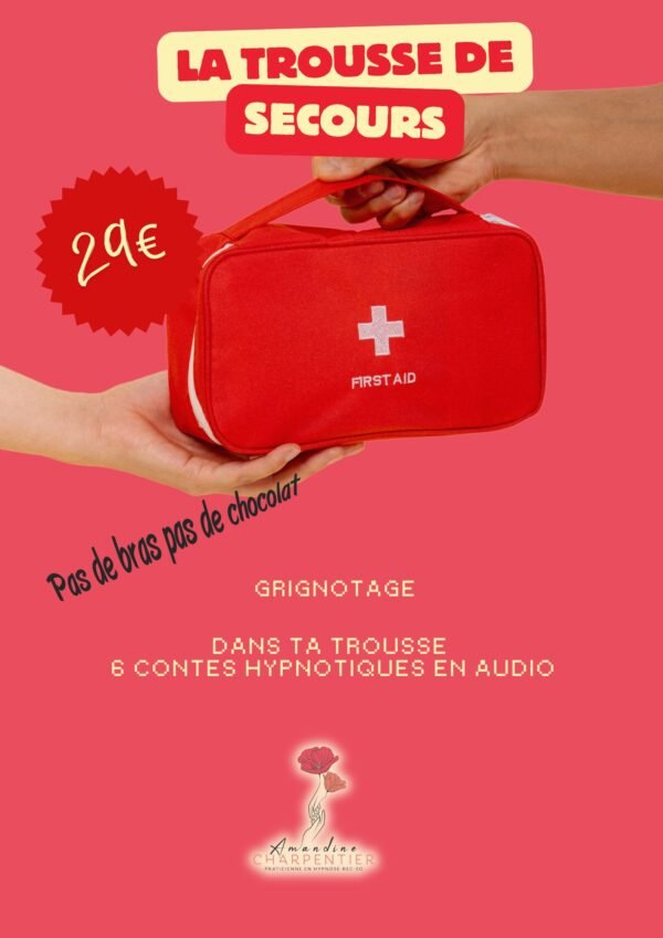 Trousse de secours contre le grignotage: Pas de bras, pas de chocolat!